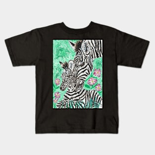 Zebras Kids T-Shirt